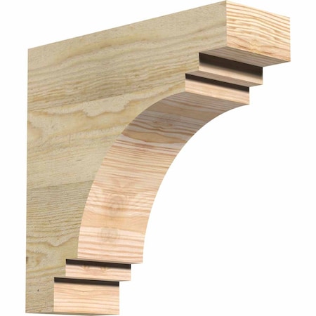 Ekena Millwork Pescadero Rough Sawn Rafter Tail, Douglas Fir, 4"W x 12"H x 12"L RFT04X12X12PEC00RDF